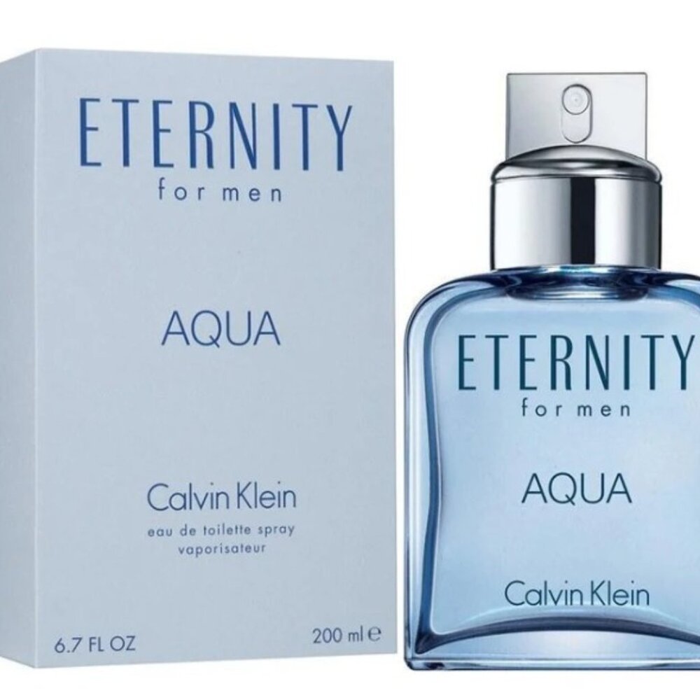 Eternity Aqua Men 6.7 Oz Eau De Toilette Spray By Calvin Klein